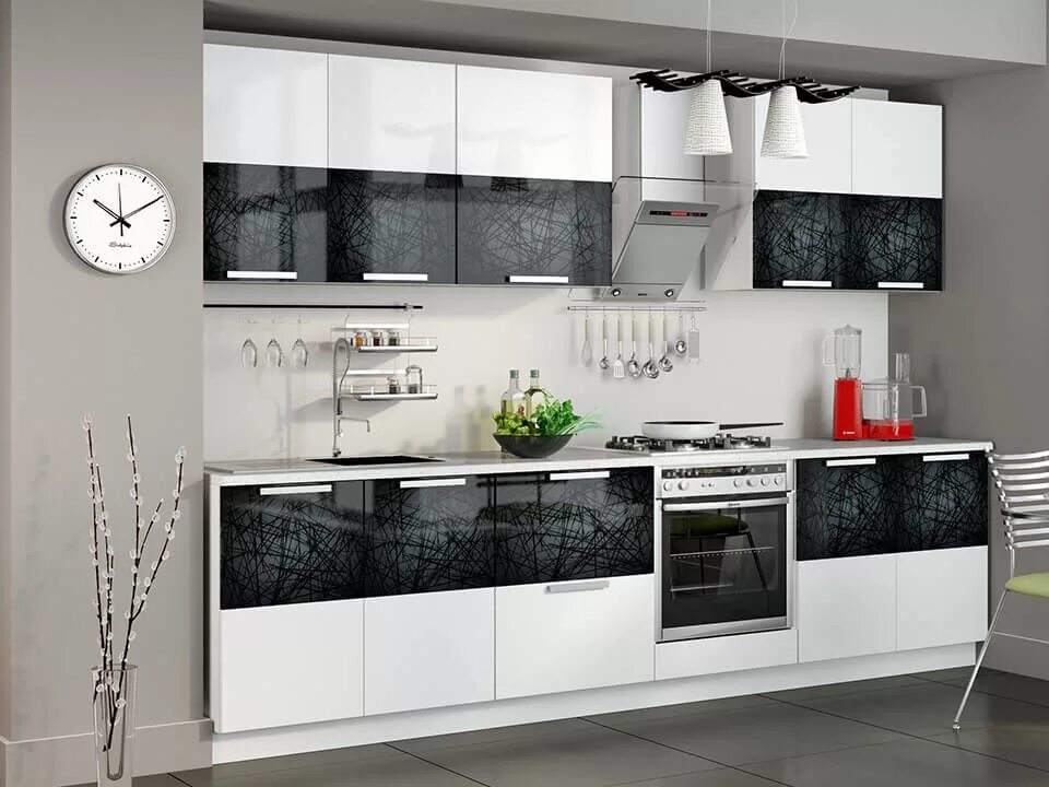 Кухонные гарнитуры купить фото Кухонный гарнитур Фэнтези Лайнс 3,0м купить в интернет-магазине ИркутДом.ру в Ир