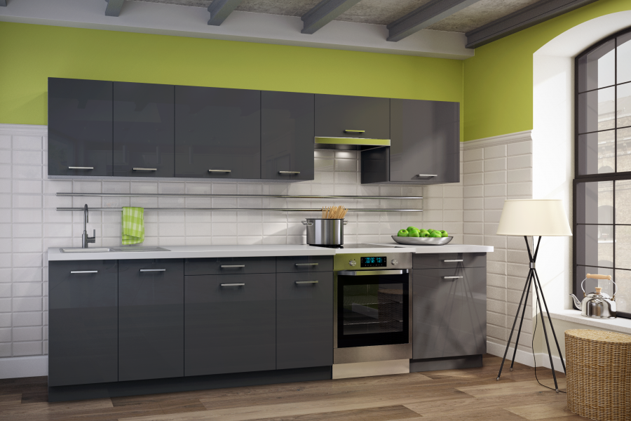 Кухонные гарнитуры леруа фото Gloss or traditional wood? A dream kitchen already available in Leroy Merlin! - 