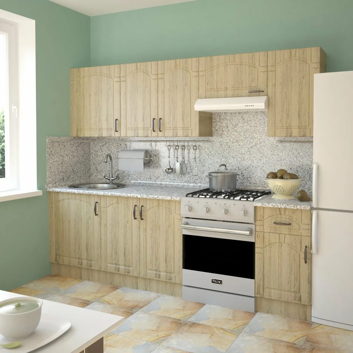 Кухонные гарнитуры леруа фото Дуб Шато кухня Леруа фото