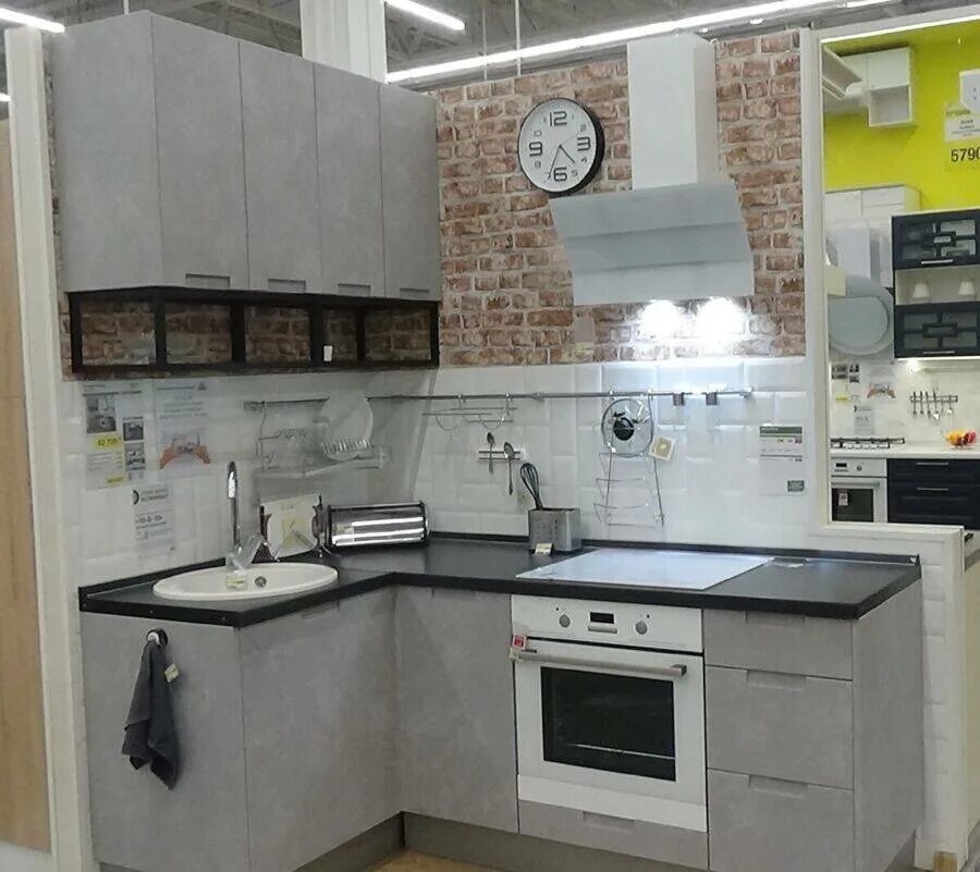 Кухонные гарнитуры леруа фото Кухни Леруа Мерлен (30 фото): каталог и цены, отзывы, советы по выбору