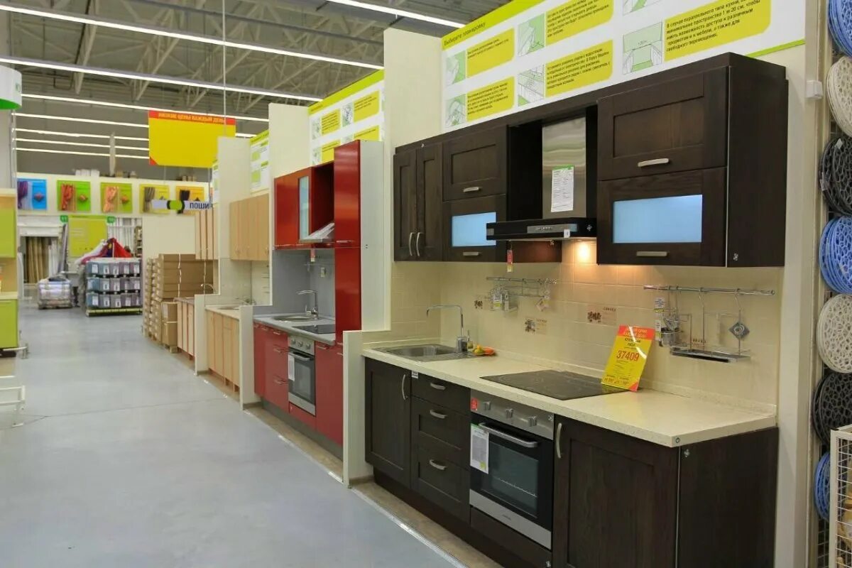 Кухонные гарнитуры леруа мерлен каталог фото Кухни в Леруа Мерлен - обзор всех новинок из каталога с фотографиями, ценами и о