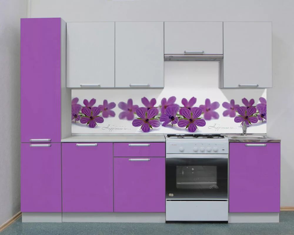 Кухонные гарнитуры магнитогорск каталог цены и фото Кухонный гарнитур Симпл 2500 - купить с доставкой, цена в Первый Гипермаркет Меб