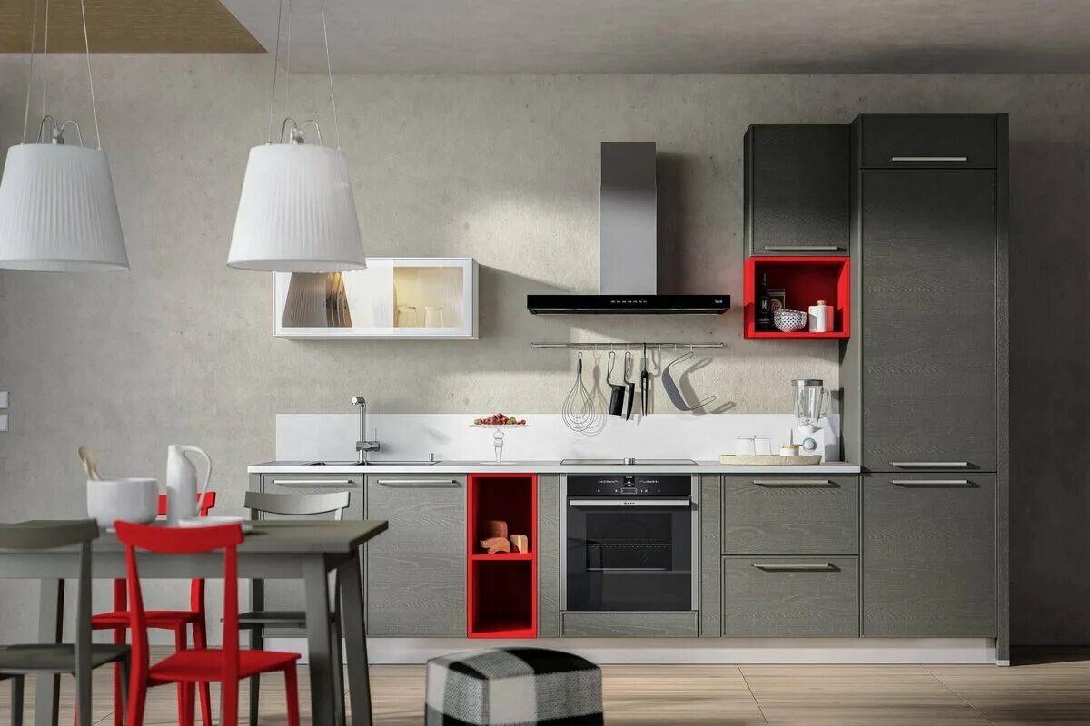 Кухонные гарнитуры мария фото цены Показываем варианты расстановки ярких акцентов в интерьере Гранд Эксперт Дзен