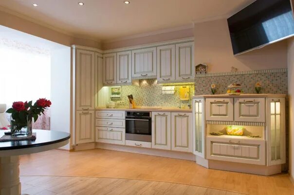 Кухонные гарнитуры мария каталог фото Модель Daniela. Фотография из альбома Фотографии установленных кухонь - 24 из 41