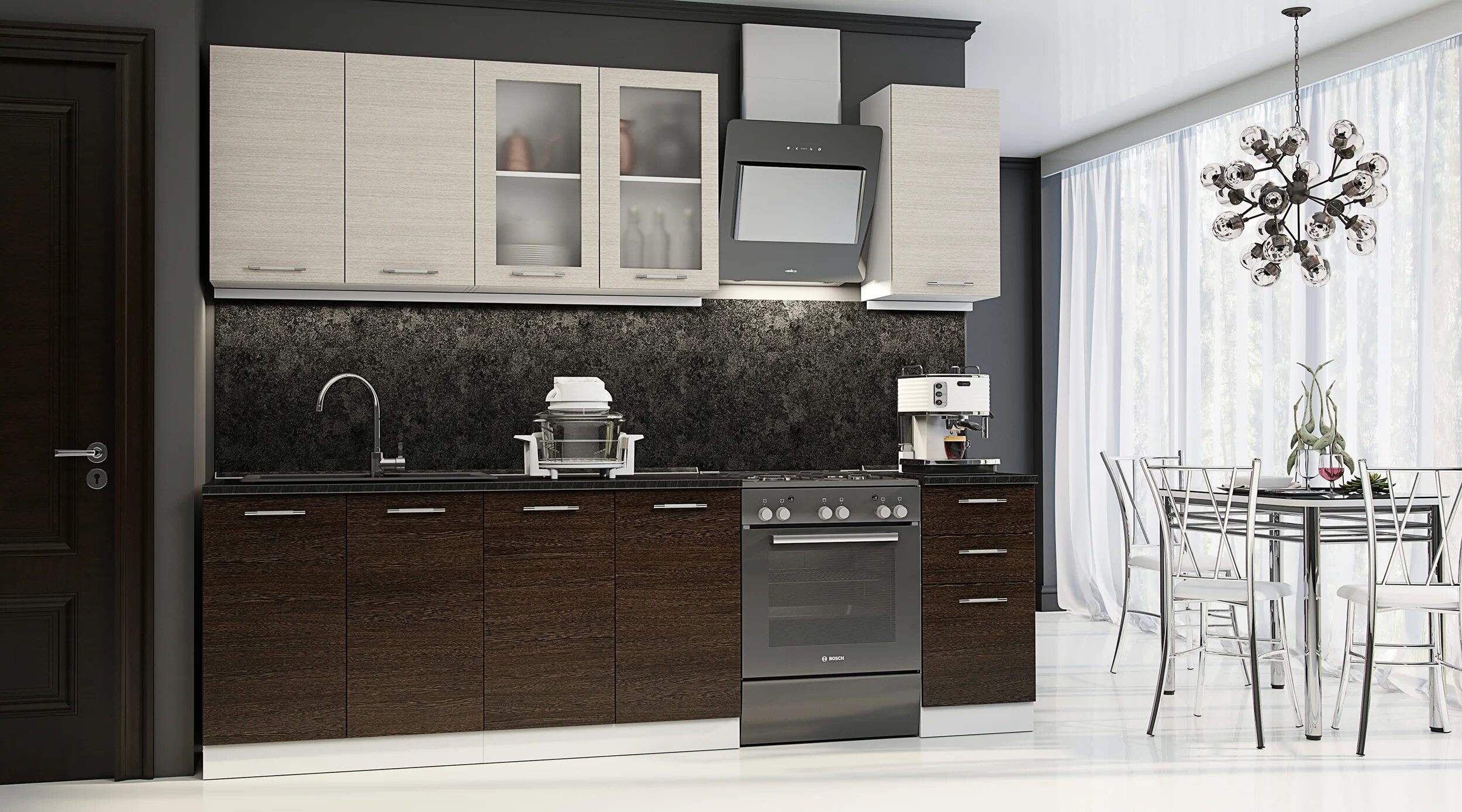 Кухонные гарнитуры мария каталог фото Кухня Мария ЛДСП 2,0 купить по цене 22 290 ₽ в Челябинске - интернет магазин ina