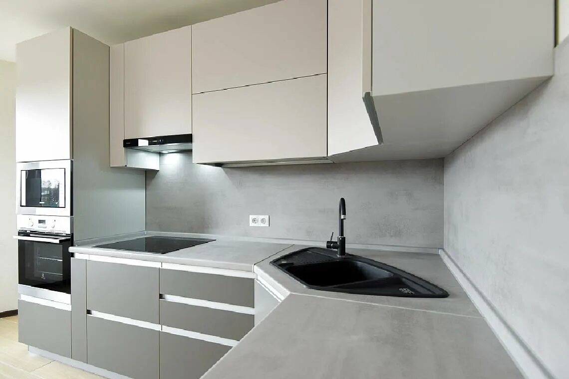 Кухонные гарнитуры минимализм фото Дизайн белой кухни: 350 фото в интерьере, идеи для проекта и рекомендации - ArtP