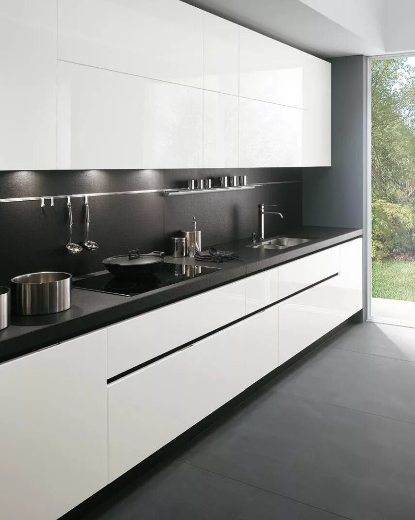 Кухонные гарнитуры минимализм фото Итальянская кухня ELEKTRA 03 фабрики ERNESTOMEDA - Ital-Collection