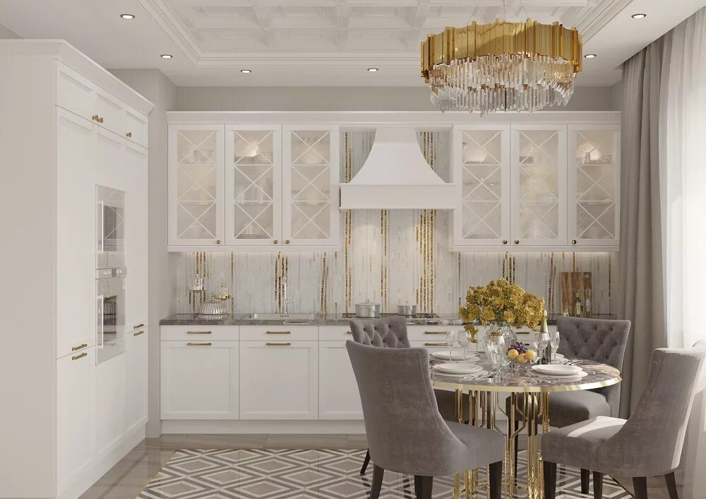 Кухонные гарнитуры неоклассика фото Кухня Портофино Кухни Матрикс