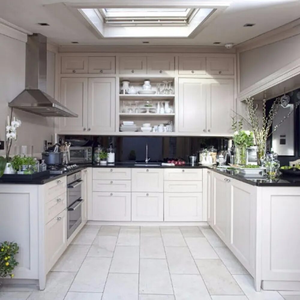 Кухонные гарнитуры п образные фото дизайн China de gabinete de cocina en forma de U de la despensa de la cocina cupobards 