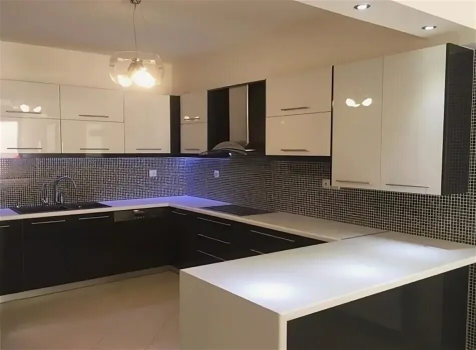 Кухонные гарнитуры п образные фото дизайн Кухня п-образная - купить функции для создания комфорта - Кухни на заказ в Екате