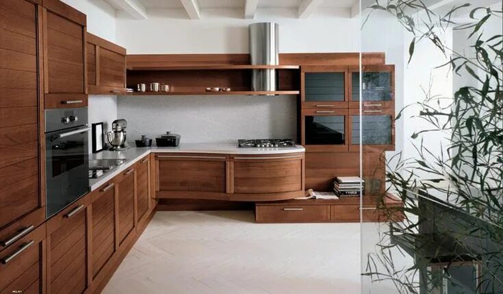 Кухонные гарнитуры под дерево современные фото 81 Absolutely Amazing Wood Kitchen Designs - Page 15 of 16 Solid wood kitchens, 