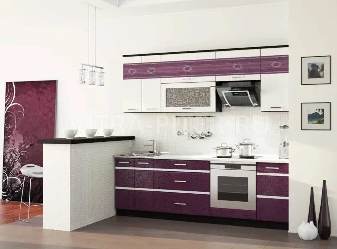 Кухонные гарнитуры примо фото Кухня модульная Палермо-8 купить в Санкт-Петербурге по цене 66 510 ₽ в интернет-