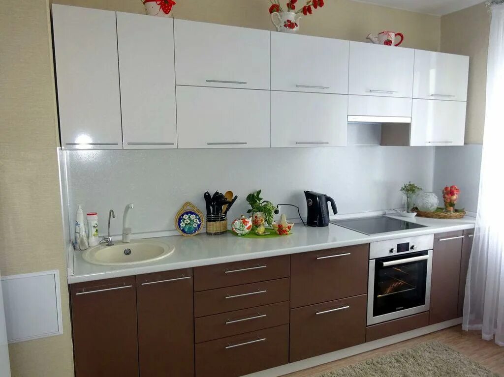 Кухонные гарнитуры прямые 2.5 метра фото Прихожие., цена 80 000 Тг., купить в Алматы - Satu.kz (ID# 599712)