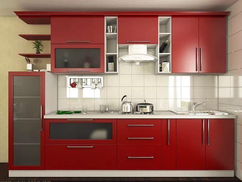 Кухонные гарнитуры прямые 2.5 метра фото Кухня прямая Эллен производства фабрики Hausrat Мебель