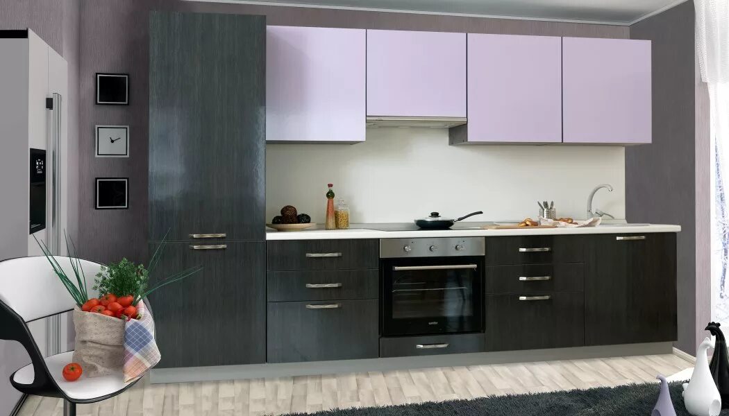 Кухонные гарнитуры прямые фото и цены Перейти на страницу с картинкой