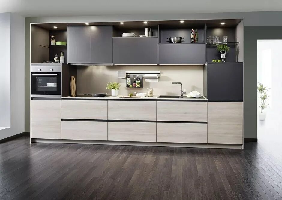 Кухонные гарнитуры прямые фото и цены ПРЯМЫЕ КУХНИ купить в Екатеринбурге недорого Азбука Мебели