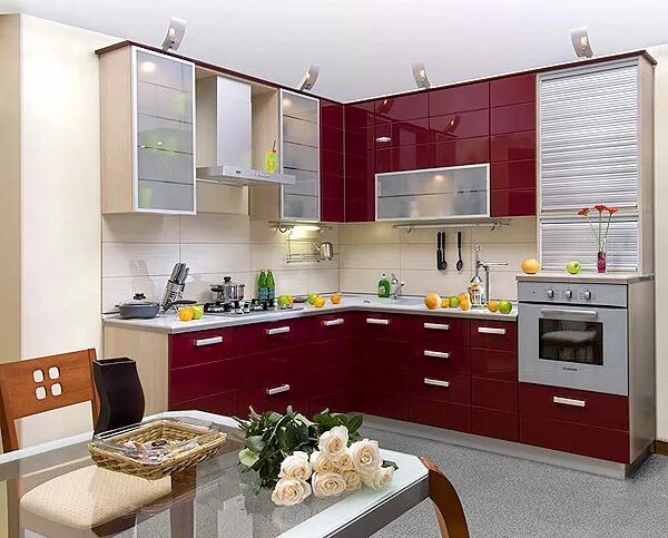 Кухонные гарнитуры расцветки дизайн фото Светлая Кухня Чарли Корпусная и кухонная мебель на заказ по низким ценам в Красн