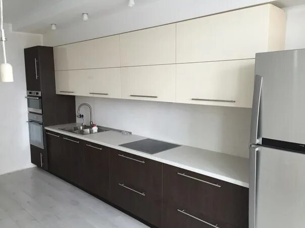 Кухонные гарнитуры реальные фото Кухни в МДФ с покрытием "Пластик" - Фотография 22 из 80 ВКонтакте