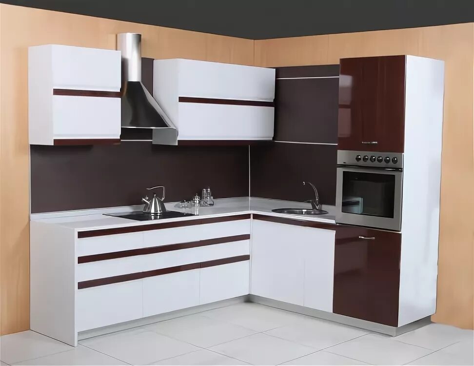 Кухонные гарнитуры с пеналом угловые фото Кухонный гарнитур Lucia - Мебель-Мания.ру