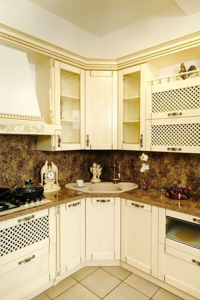 Кухонные гарнитуры слоновая кость фото Кухни Мебель Черноземья (36 фото): отзывы о моделях Афродита из массива