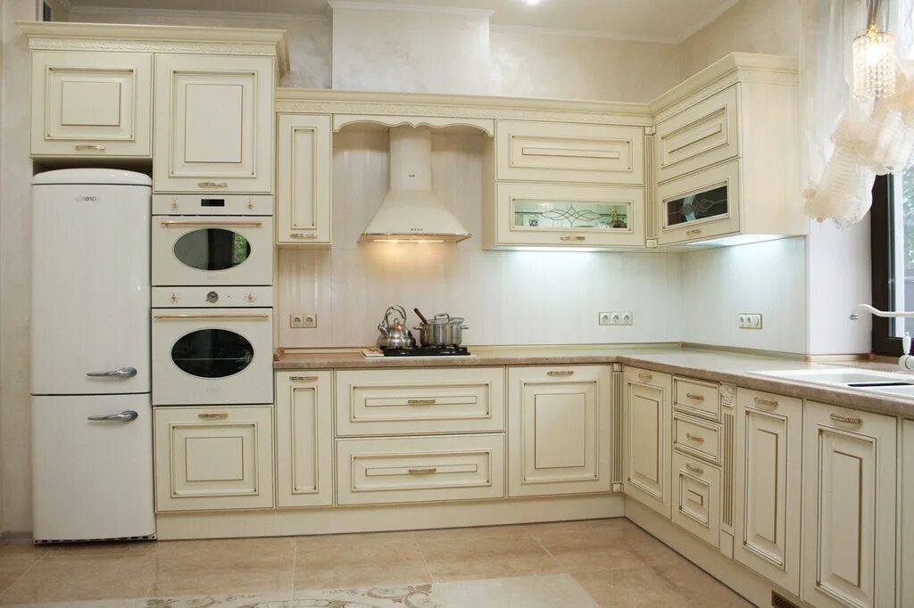 Кухонные гарнитуры слоновая кость фото Кухни NARA - SALE 25%! Лучшие кухни в Наро-Фоминске под заказ заводского произво