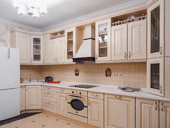 Кухонные гарнитуры слоновая кость фото Кухни Фото Портфолио ООО "Алекс Люкс"