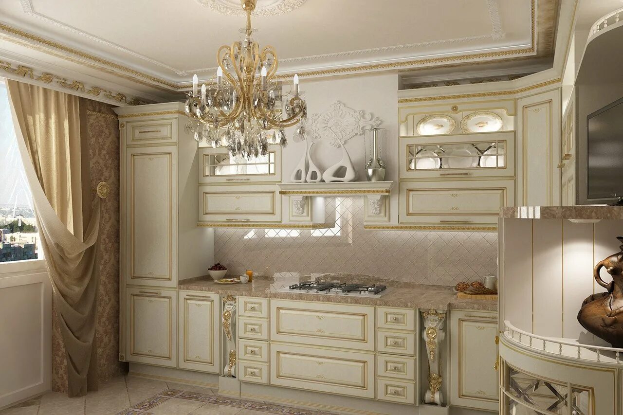 Кухонные гарнитуры слоновая кость фото Кухни афина цены - 81 фото