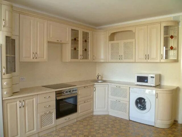 Кухонные гарнитуры слоновая кость фото Кухня цвета слоновой кости: 100+реальных фото интерьеров