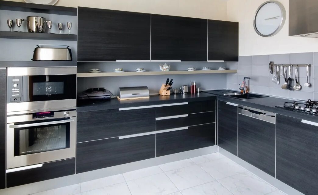 Кухонные гарнитуры со встраиваемой техникой фото Мебель на заказ - Mebel-Ars