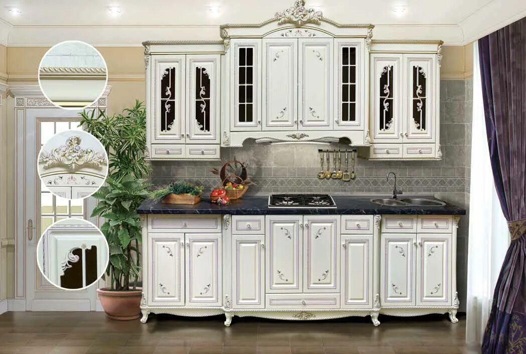 Кухонные гарнитуры ставрополь фото Кухня Жемчужина