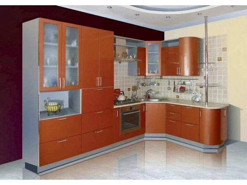 Кухонные гарнитуры угловые фото и цены Угловые кухни Прометей купить в Ростове-на-Дону ☎ Каталог с ценами от производит