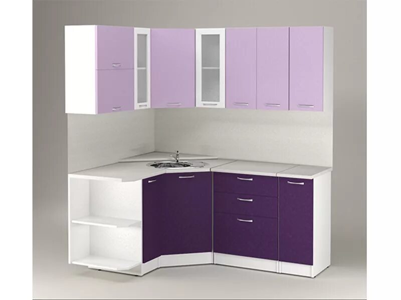 Кухонные гарнитуры угловые недорого фото Кухонный гарнитур Ирина оптима - купить в Челябинске на Дом74мебели.ру