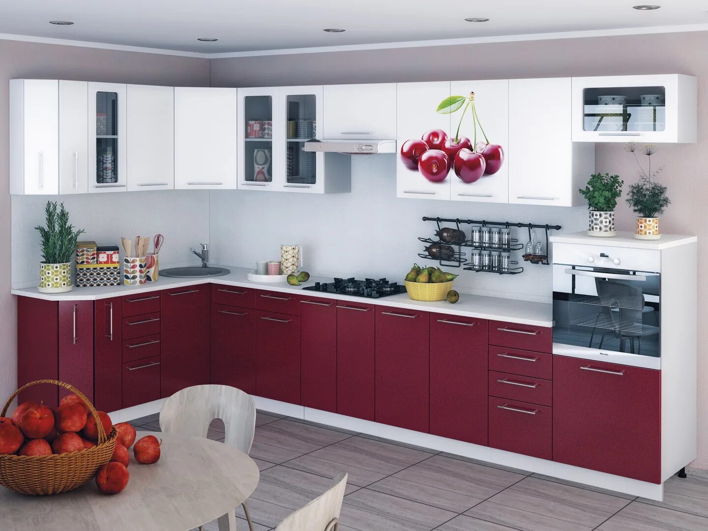 Кухонные гарнитуры в челябинске недорого фото Кухня модульная Олива - Мебель Краснодар