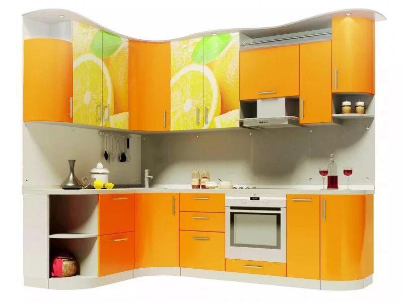 Кухонные гарнитуры в чите каталог фото цены Кухня Ориана производства фабрики Cucina