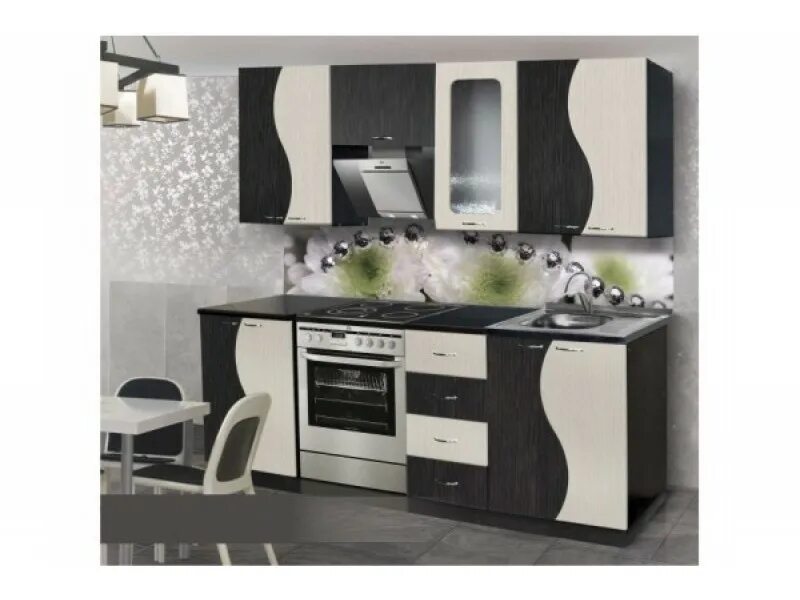 Кухонные гарнитуры в элисте фото Кухонный гарнитур Фортуна-1 производства фабрики Форт-Ульяновск