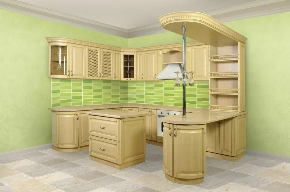 Кухонные гарнитуры в элисте фото и цены ШАД - мебельная фабрика мебели из массива дерева - Каталог продукции - Кухни - К