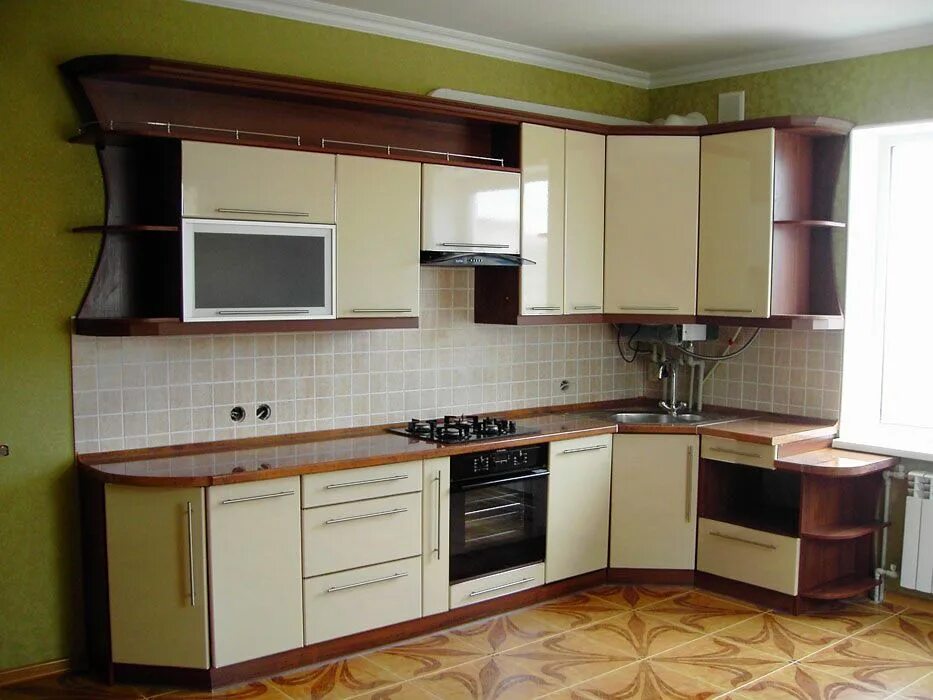 Кухонные гарнитуры в горно алтайске фото цены Пластиковые фасады постформинг - ЛОТОС ЮГ