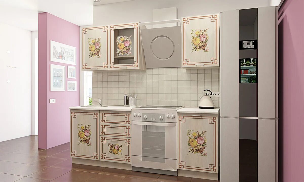 Кухонные гарнитуры в иркутске фото и цены Легенда 21 Винетки 1500 купить в Новосибирске по низкой цене