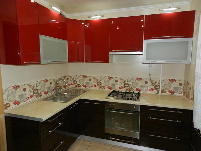 Кухонные гарнитуры в караганде фото Кухонный гарнитур МДФ/АГТ,Пластик ARPA 2