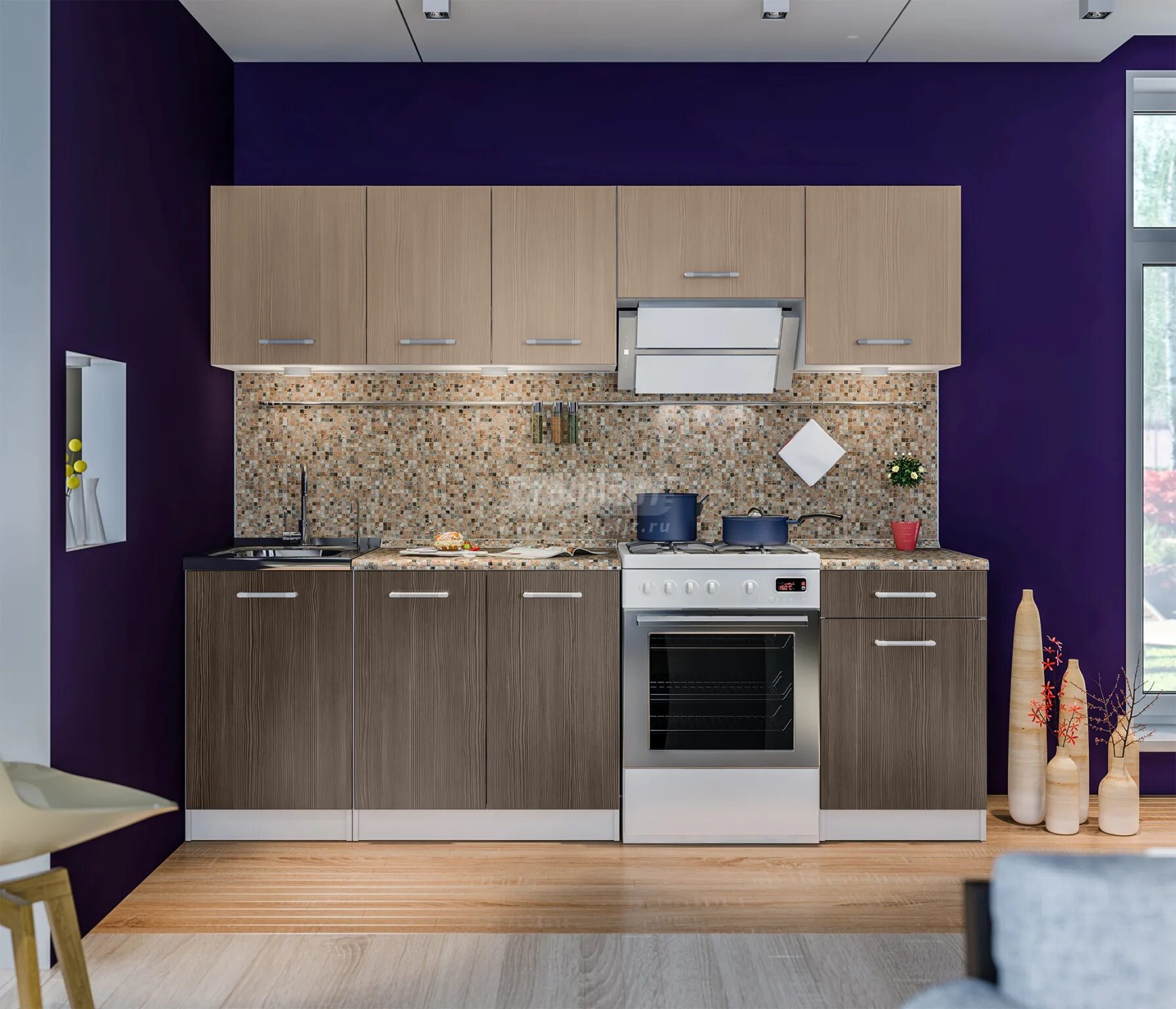 Кухонные гарнитуры в казани фото и цены Виктория - Мебельный Центр