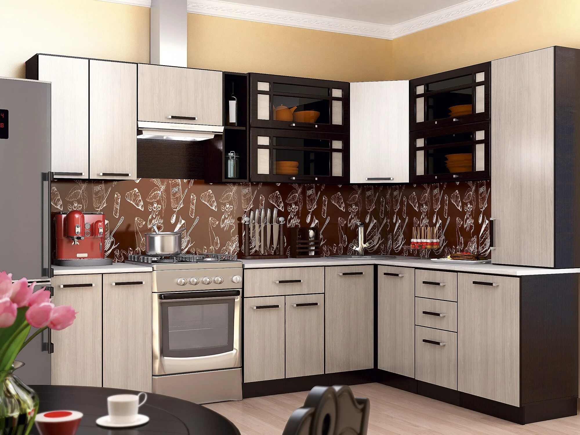 Кухонные гарнитуры в казани фото и цены Кухонный гарнитур Dolce vita 30 ЛДСП - Купить недорого по ценам от производителя