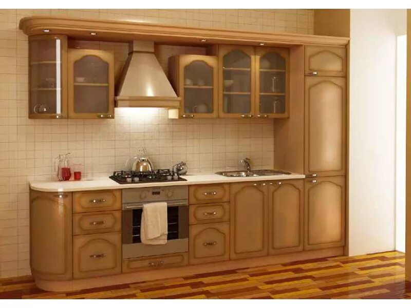 Кухонные гарнитуры в кузнецке фото и цены Кухня Даниэлла производства фабрики Риал 58