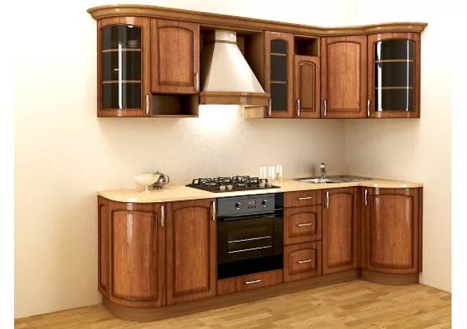 Кухонные гарнитуры в кузнецке фото и цены Даниэлла 6 - Кухонные гарнитуры