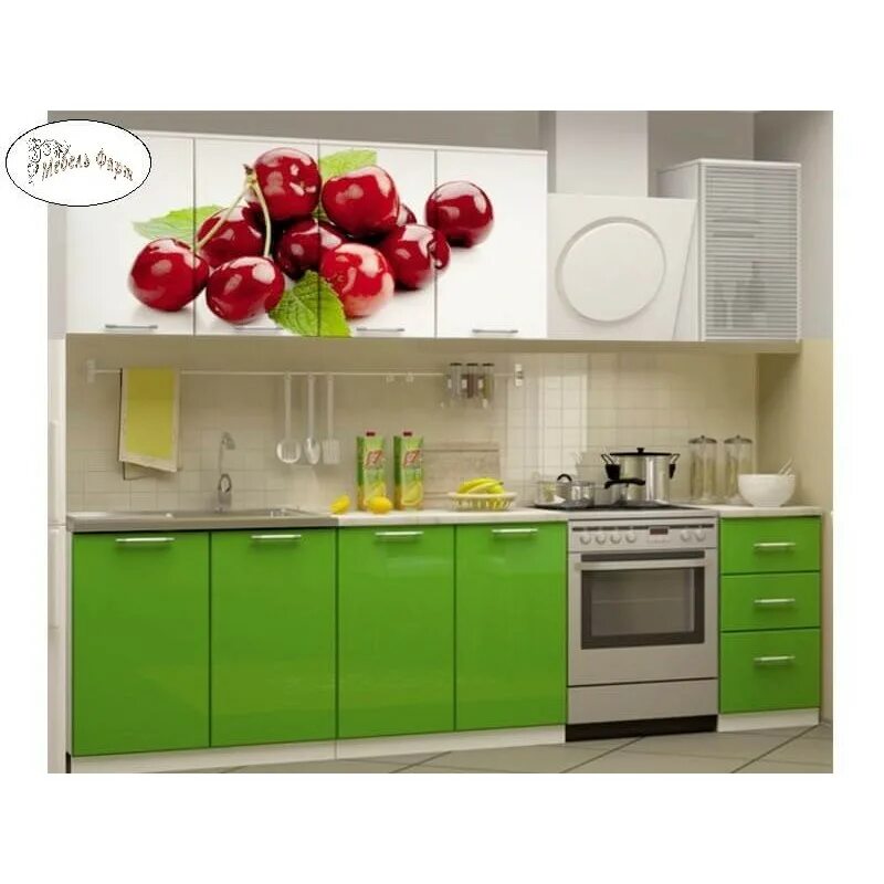 Кухонные гарнитуры в кузнецке фото и цены Кухня Вишня купить в Москве