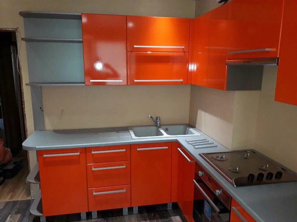 Кухонные гарнитуры в самаре фото Кухня. Кухни на заказ в Самаре - Самарская область: Роскошная классика Фасад МДФ