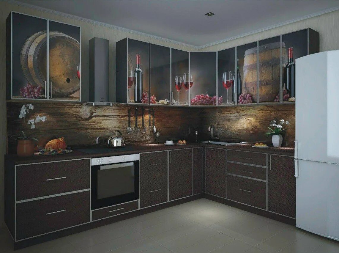 Кухонные гарнитуры в самаре фото Кухни в самаре каталог: найдено 88 картинок