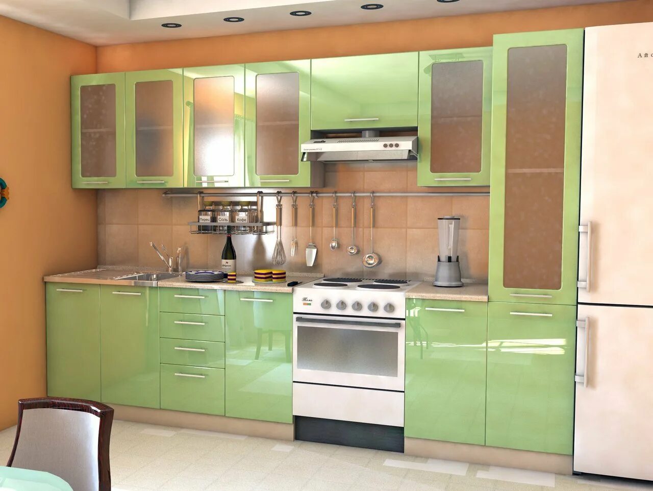 Кухонные гарнитуры в саранске фото и цены Крона мебель для кухни (Много фото!) - fotodekormebel.ru