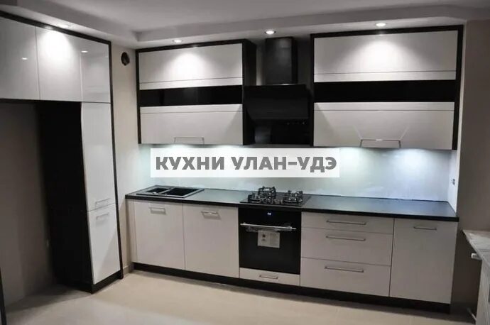 Кухонные гарнитуры в улан удэ фото цены Кухня Кухня с каменной столешницей из МДФ крашенного 84 это сочетание великолепн