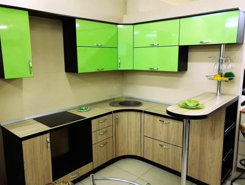 Кухонные гарнитуры в ульяновске фото Кухня Мирра / Мебельная фабрика "Дэрия", г. Ульяновск