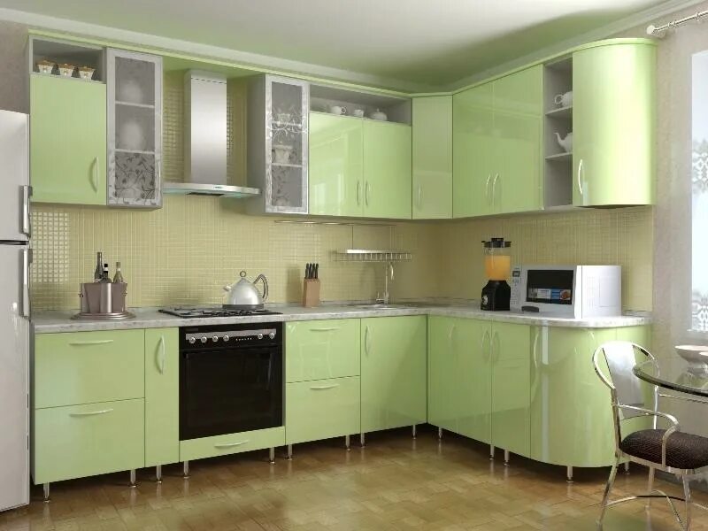 Кухонные гарнитуры в волгограде фото и цены Кухня угловая / Мебельная фабрика "Мебель от Михаила", г. Волгоград